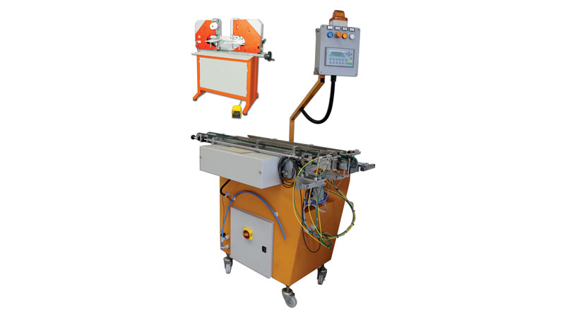 Macchina per Alimentazione Automatica dei Meccanismi ad anello da collegare alla rivettatrice CA 122